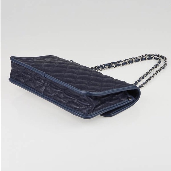 Authentic Chanel French Riviera blk Med Caviar bag - Picture 3 of 8